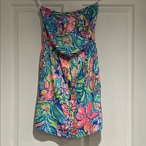 Lilly Pulitzer Strapless mini